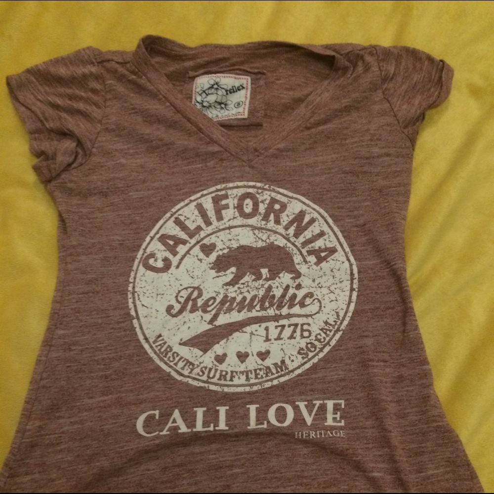 Cute v-neck top